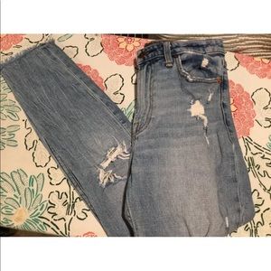 Abercrombie & Fitch Simone high rise jeans 26